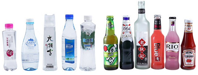 Máy dán nhãn chai nhựa PET quay tốc độ cao hoàn toàn tự động Các loại chai
